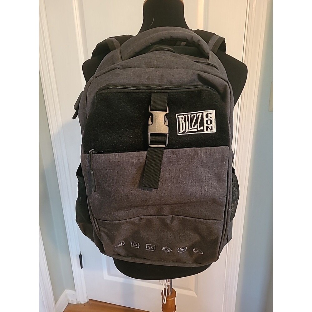 BlizzCon 2023 Official Backpack Warcraft Diablo Overwatch StarCraft Blizzard
